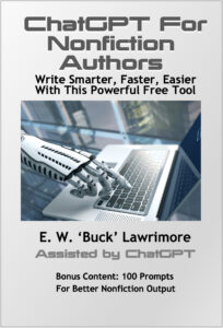 ChatGPT for Nonfiction Authors - Cover